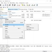 MySQL-Front: Importación de datos